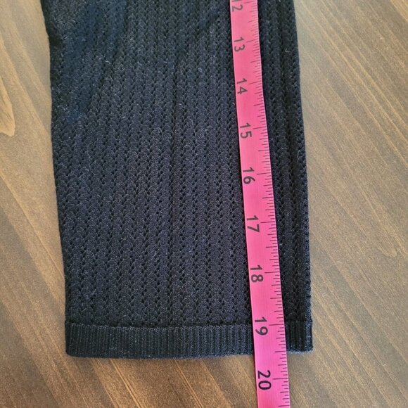 Spense Sweater Womens XL Black‎ Cardigan 3/4 Sleeve Hook & Eye Classic Essential - Picture 11 of 12